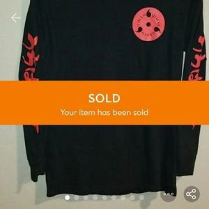 🚫Sold!!🚫Sasuke Uchiha Sharigan shirt (Naruto)